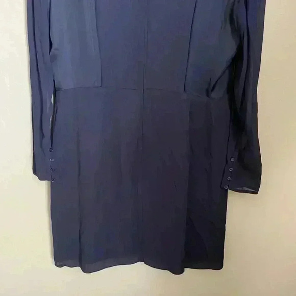 Reiss Addison Shift Dress Navy Size 10 - Picture 12 of 16